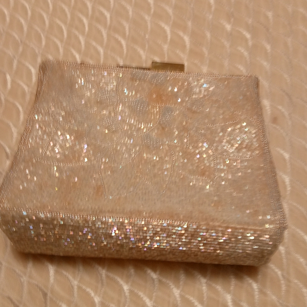 La Regale Beaded Evening Clutch